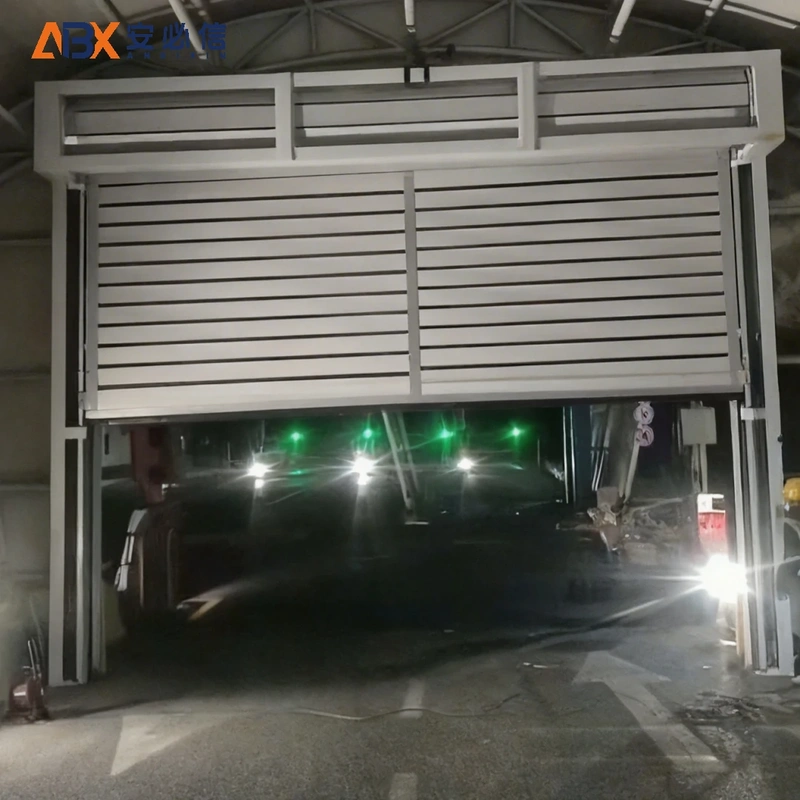六安消防高速门